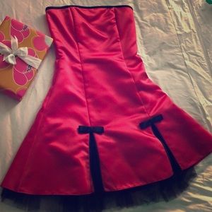 Jessica Mclintock for Gunne Sax Satin Look Dress